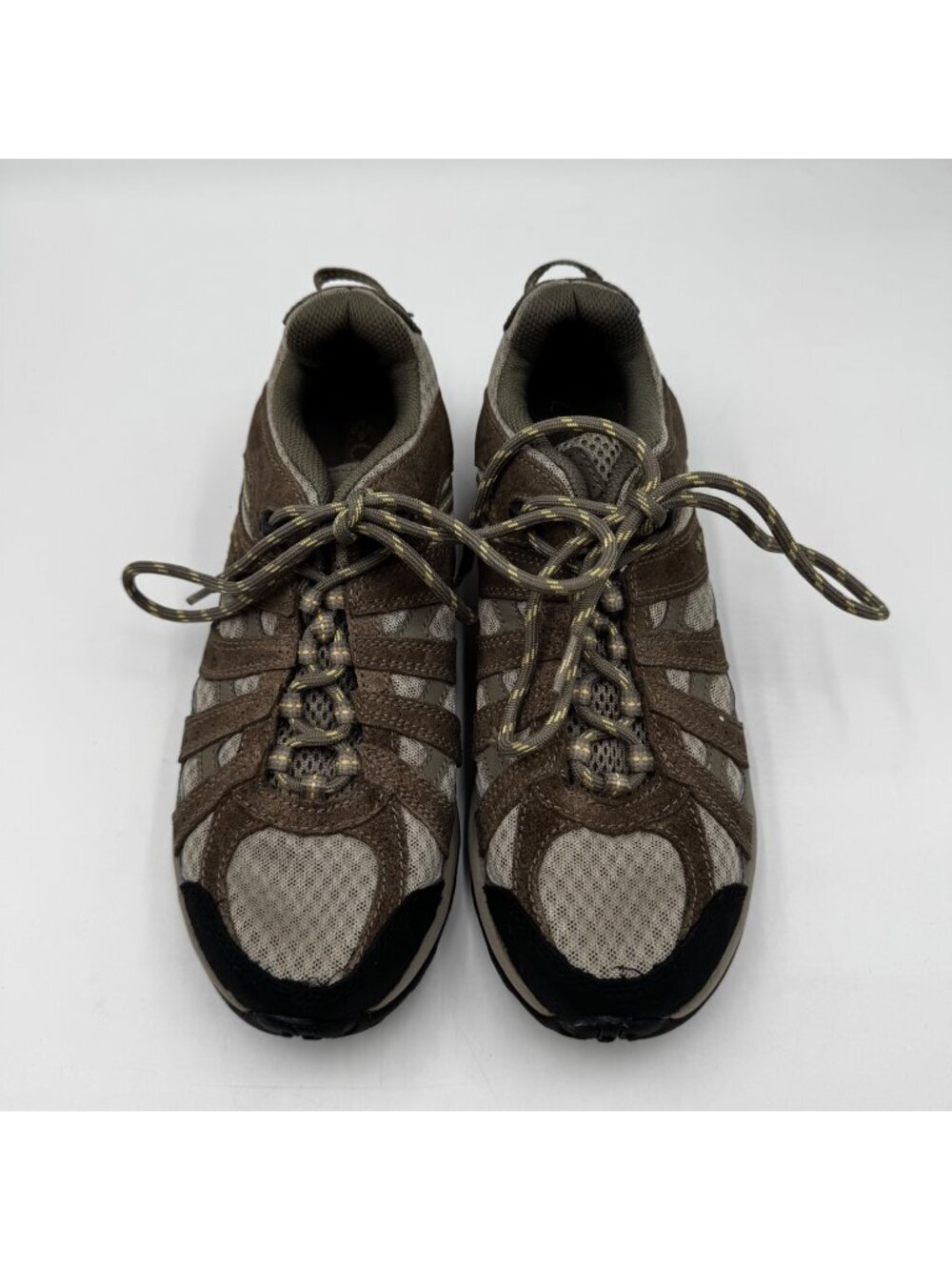 Columbia Women's Size 9.5 Hiking Shoes Brown Techlite Trail Outdoor Lace Up